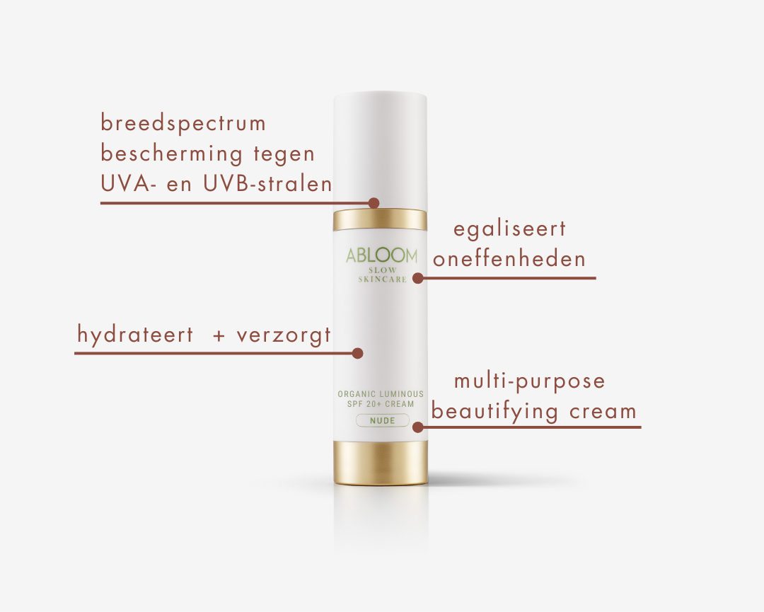 Organic Luminous SPF 20+ Cream - Nude