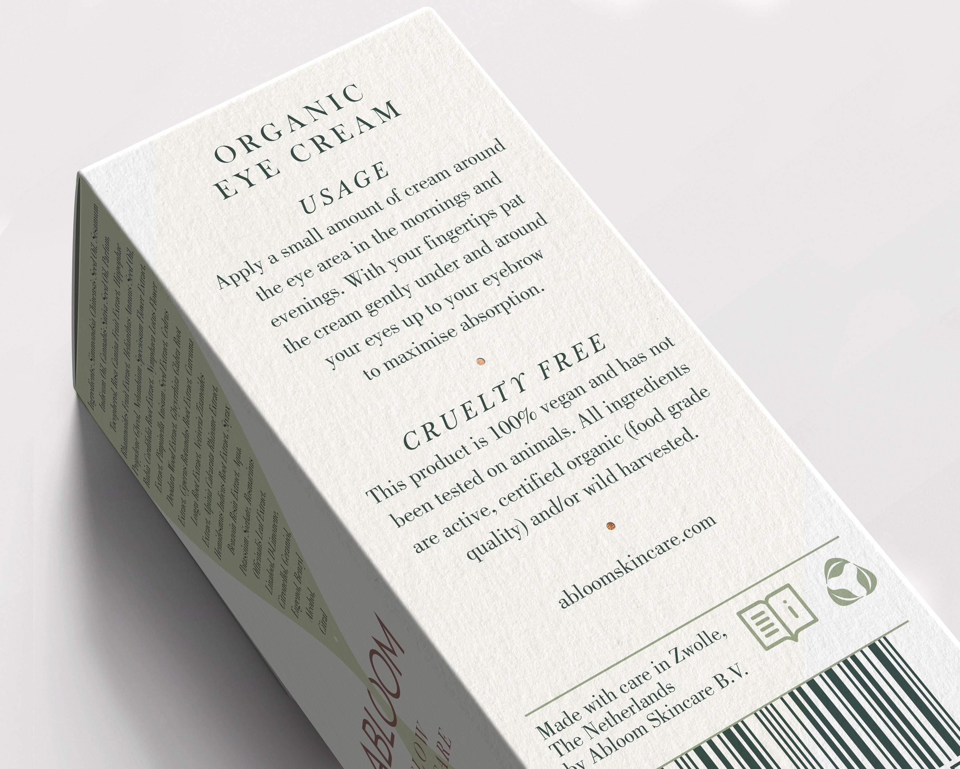 Organic Eye Cream (sold out)