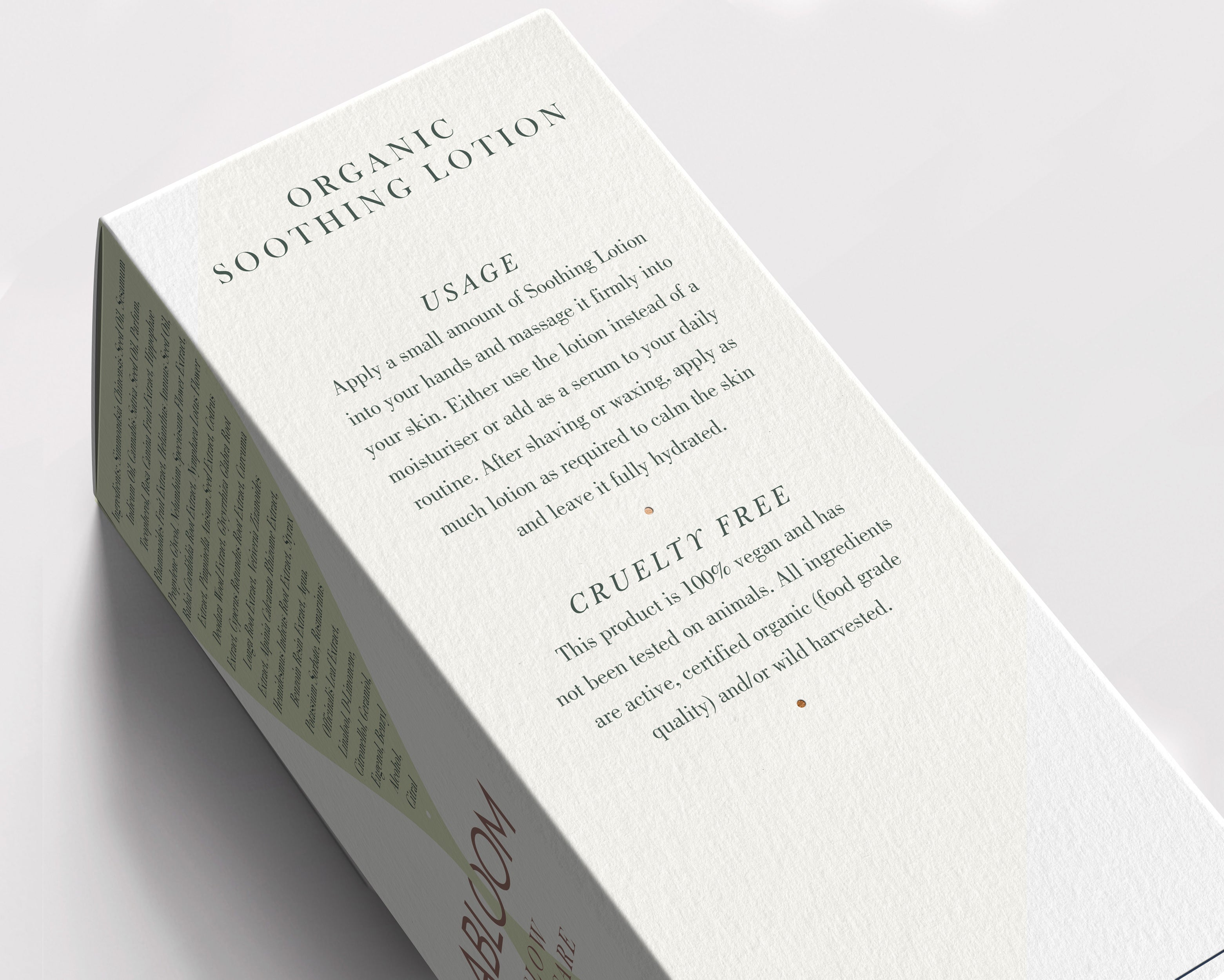 Biologische Soothing Lotion