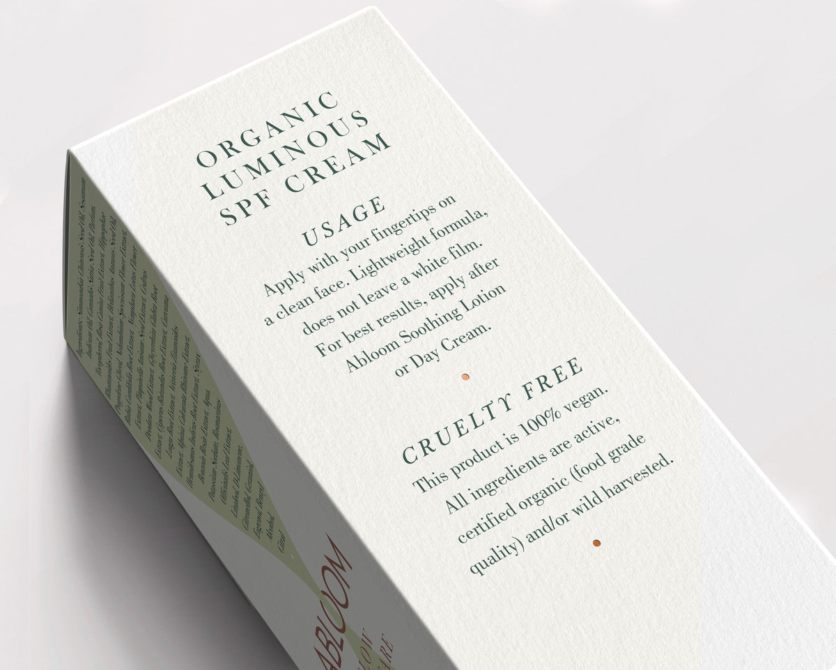 Organic Luminous SPF 20+ Cream - Nude